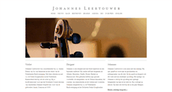 Desktop Screenshot of johannesleertouwer.nl