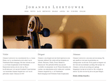 Tablet Screenshot of johannesleertouwer.nl